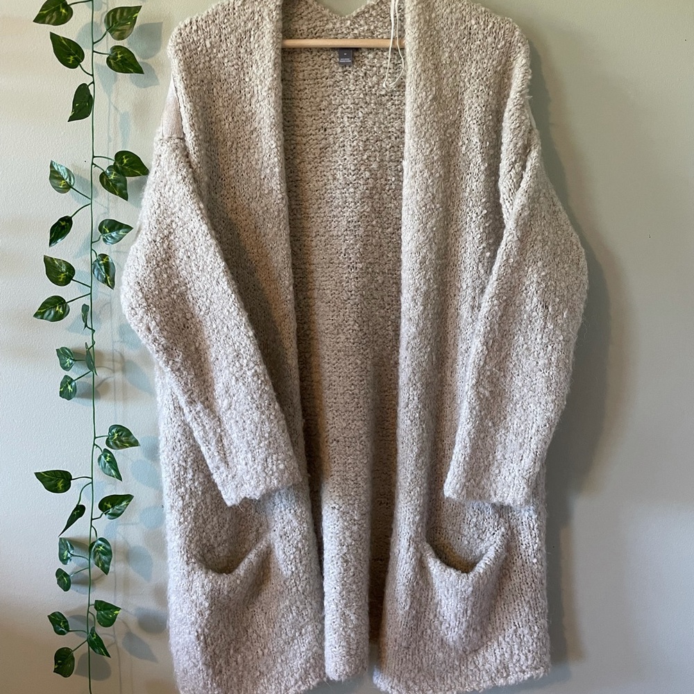 Oversized knitted cardigan from aerie.